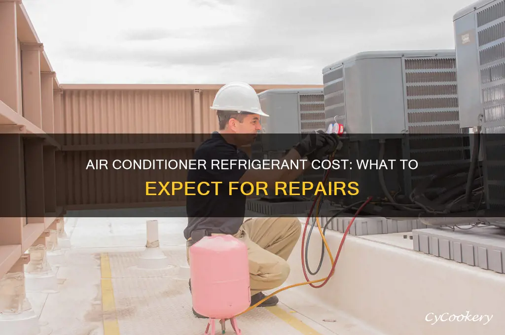 how much does air conditioner refrigerant cost