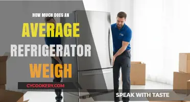 Average Refrigerator Weight: What to Expect When Moving or Buying