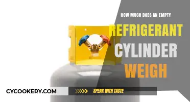 Empty Refrigerant Cylinder Weight: What to Expect Before Filling
