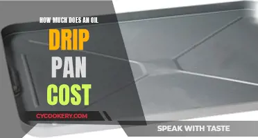 Oil Drip Pan Cost: How Much to Spend?