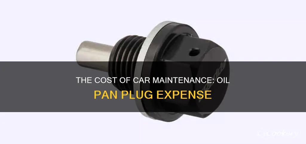 how much does an oil pan plug cost