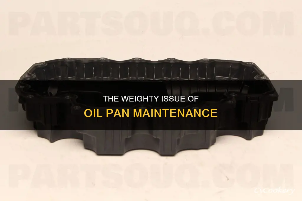 how much does an oil pan weight