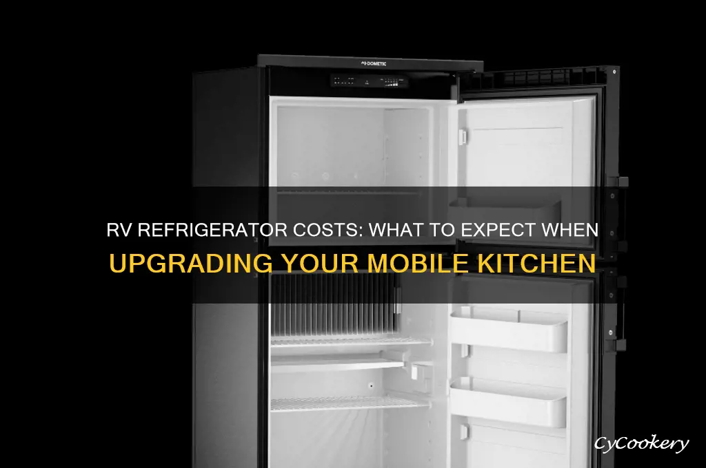 how much does an rv refrigerator cost