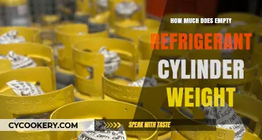 Understanding the Weight of Empty Refrigerant Cylinders: A Comprehensive Guide