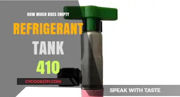 Empty R-410A Refrigerant Tank Cost: What to Expect