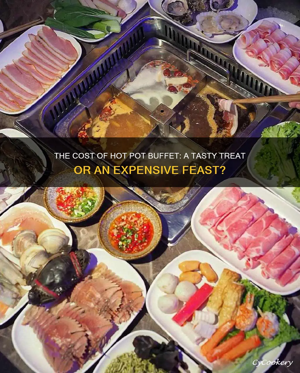 how much does hot pot buffet cost