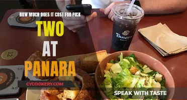 Panera's Pick Two: Cost and Options