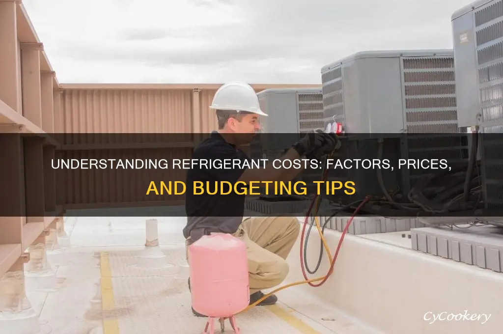 how much does it cost for refrigerant