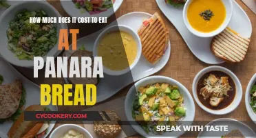 Dining at Panera: Cost Expectations