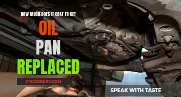 Oil Pan Replacement: What's the Cost?