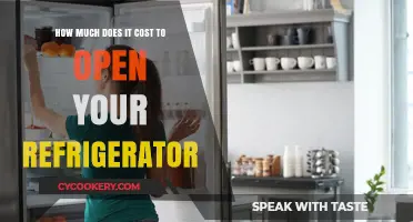 Refrigerator Energy Costs: Uncovering the Price of Every Open Door