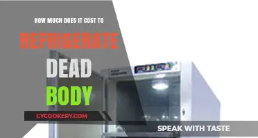 The Chilling Cost of Preserving a Deceased Body in Refrigeration