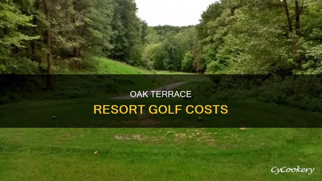 how much does oak terrace resort golf cost pana