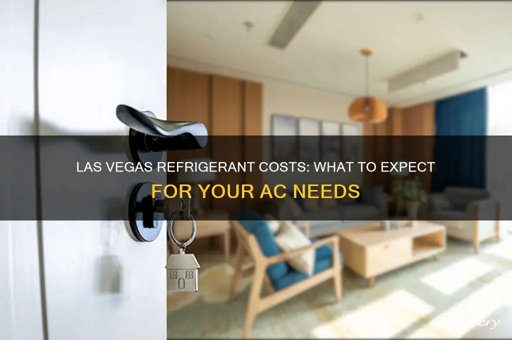 how much does refrigerant cost las vegas