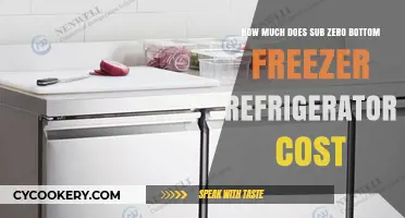 Sub-Zero Bottom Freezer Refrigerator: Cost Breakdown and Pricing Guide