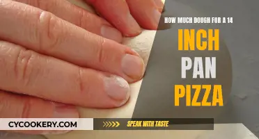 Pan Pizza: Dough Quantity for a 14-Inch Tray