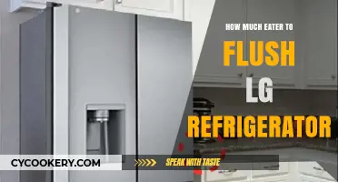 Efficient Flushing: How Much Water to Use for Your LG Fridge