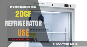 Energy Consumption of a 20 Cubic Foot Refrigerator: A Guide