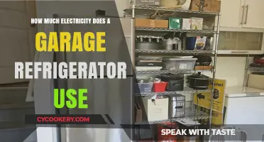 Garage Refrigerator Energy Usage: How Much Electricity Does It Consume?