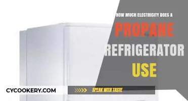 Propane Refrigerator Electricity Usage: Understanding Energy Consumption and Costs