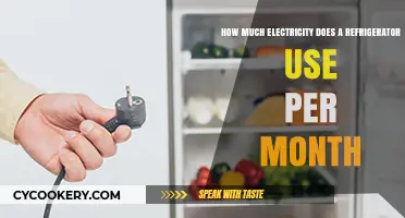 Monthly Refrigerator Electricity Usage: Understanding Your Energy Costs