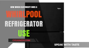 Whirlpool Refrigerator Energy Consumption: How Much Electricity Does It Use?