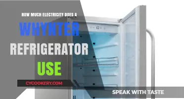 Whynter Refrigerator Energy Consumption: How Much Electricity Does It Use?