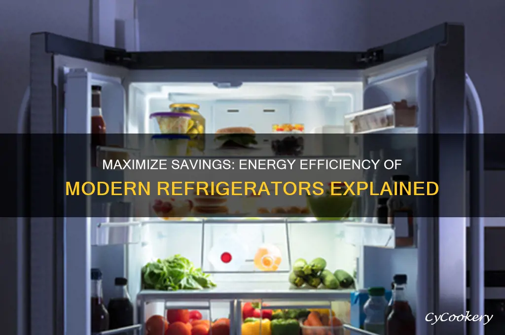 how much energy can a new refrigerator save