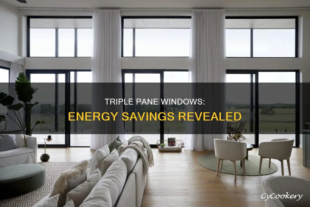 how much energy can I save on triple pane windows