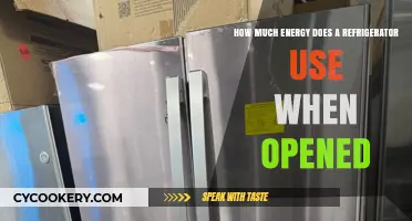 Refrigerator Energy Use: Impact of Frequent Door Openings Explained