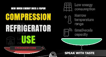 Energy Consumption of Vapor Compression Refrigerators: A Detailed Analysis