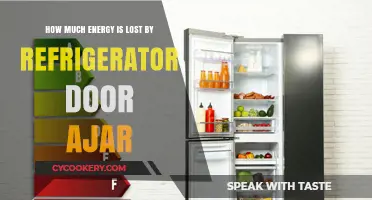 Energy Waste Alert: The Cost of a Slightly Open Fridge Door