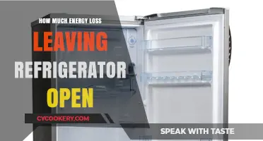 Energy Loss from Leaving Your Refrigerator Open: What You Need to Know