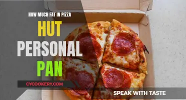 Pizza Hut Personal Pan: Fat Facts