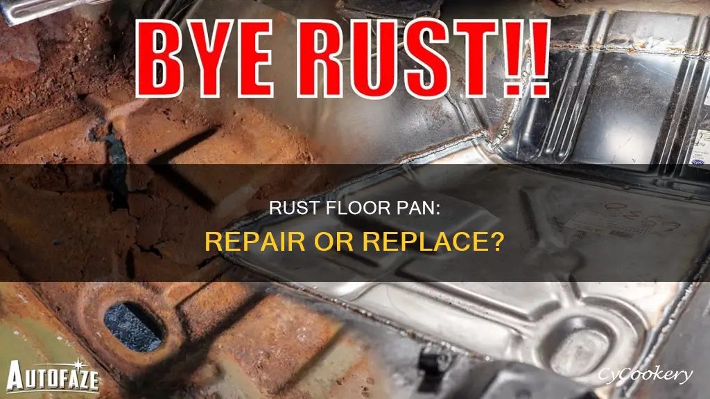 how much fix rust floor pan