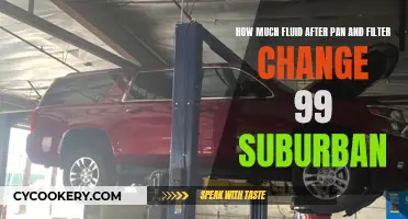 Suburban Fluid Change: How Much?