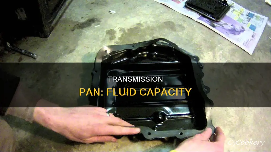 how much fluid is in a transmission pan