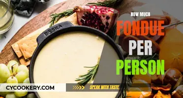 Fondue Nights: How Much Per Person?