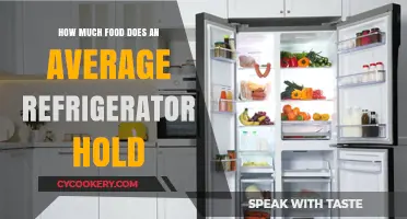 Average Refrigerator Capacity: How Much Food Can It Really Hold?