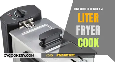 Large Fryer, Big Meals: How Much Food Can 3 Liters Cook?