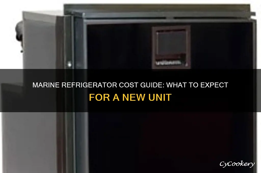 how much for a new marine refrigerator