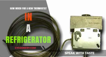 Cost of Replacing a Refrigerator Thermostat: What to Expect