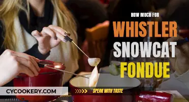 Exploring Whistler's Snowcat Fondue: Costs and Experience