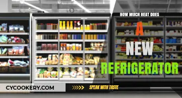 How Much Heat Does a New Refrigerator Emit?