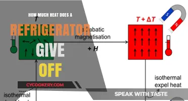 How Much Heat Does a Refrigerator Emit and Why?