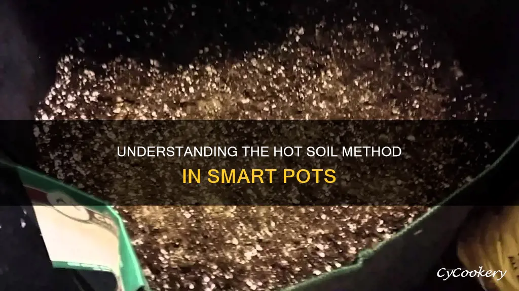 how much hot soil in smart pot