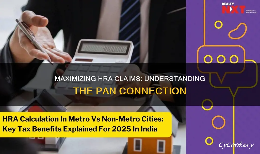 how much hra can be claimed with pan