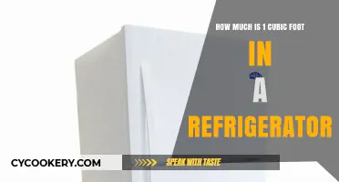 Understanding Refrigerator Capacity: What Does 1 Cubic Foot Mean?