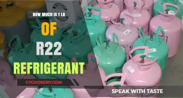 Understanding the Cost of 1 Pound of R22 Refrigerant Today