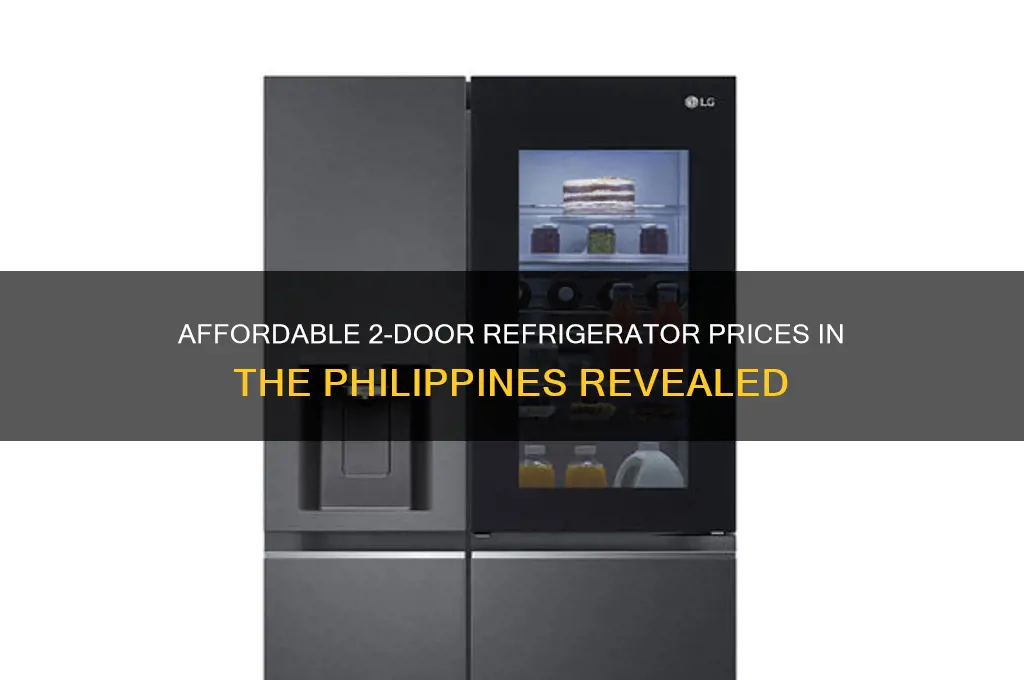 how much is 2 door refrigerator in philippines